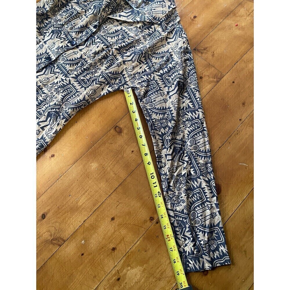 PERUVIAN CONNECTION Tribal Button Front Pima Cott… - image 10